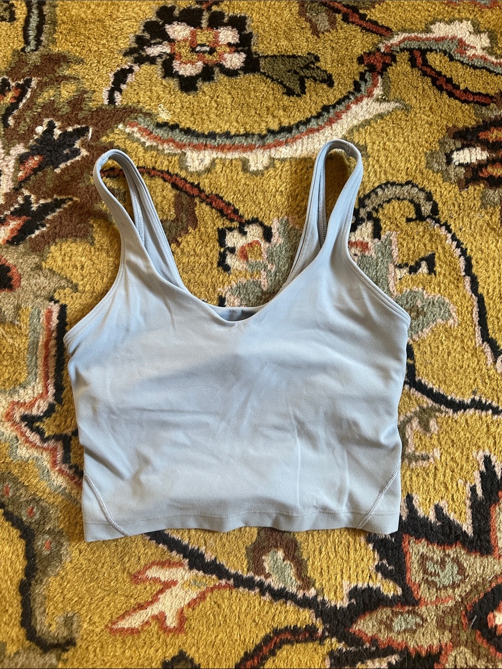 Lululemon Dusty Blue Low-Profile Tank Top